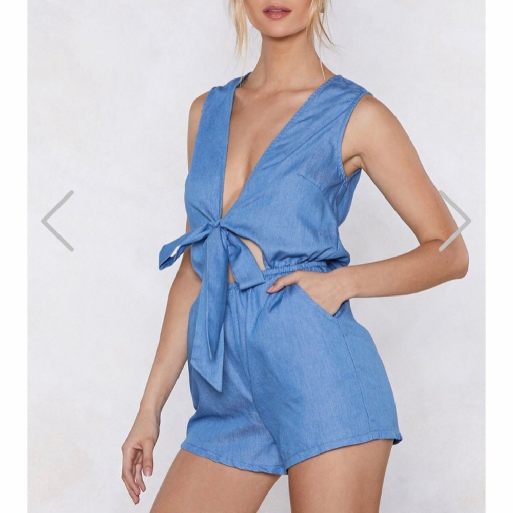 Nasty Gal Romper W/ Pockets!